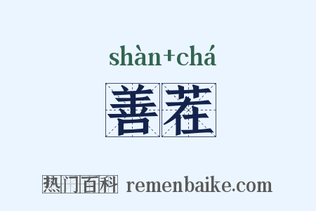 善茬是什么意思的图片